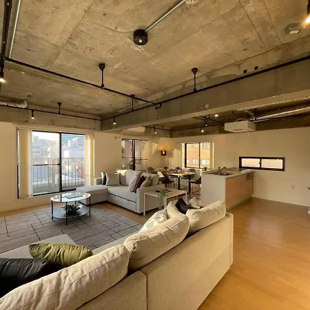 Bhotel M'S Lea - Spacious Family Apartment Next To Peace Park 広島市 エクステリア 写真